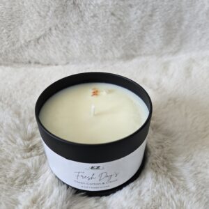 Fresh Day's Soy Candle | Linen Cotton Scent