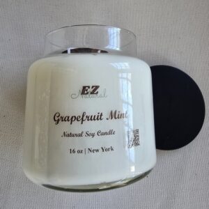 Grapefruit Mint Soy Candle