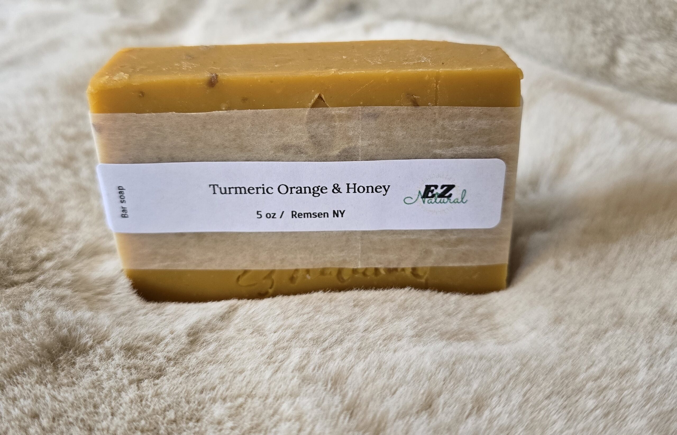 Turmeric Orange & Honey Bar Soap - Image 3