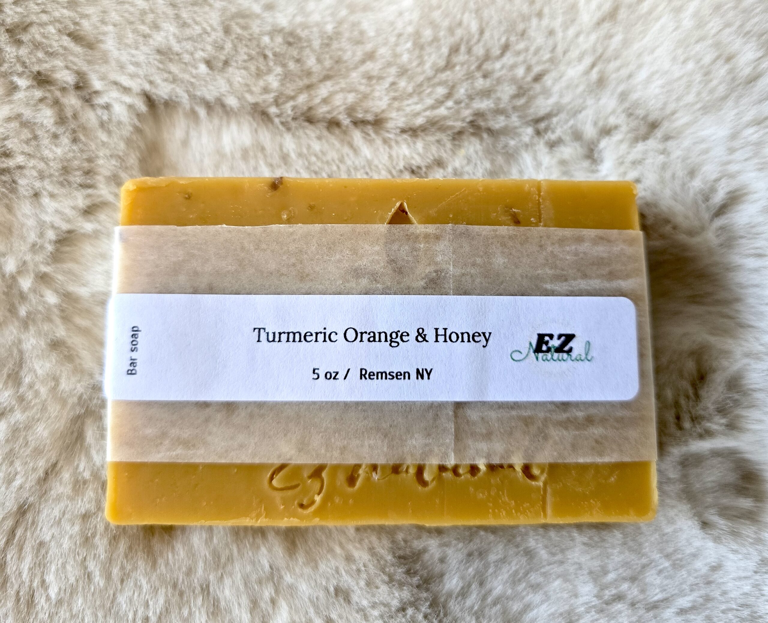 Turmeric Orange & Honey Bar Soap - Image 2